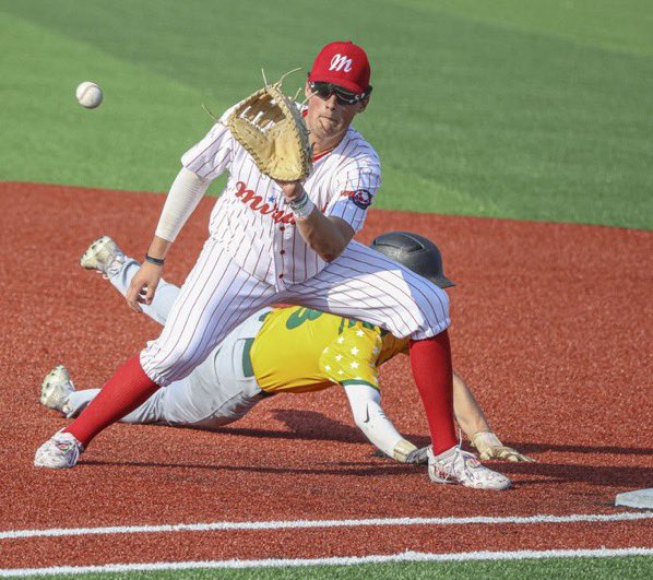 Elkhart_Miracle's tweet photo. 🚨ALL-STAR🚨

At first base, from the Elkhart County Miracle, number 35…

BRYCE LESHER (@bigbisson12) https://t.co/EfJMQgOXIw