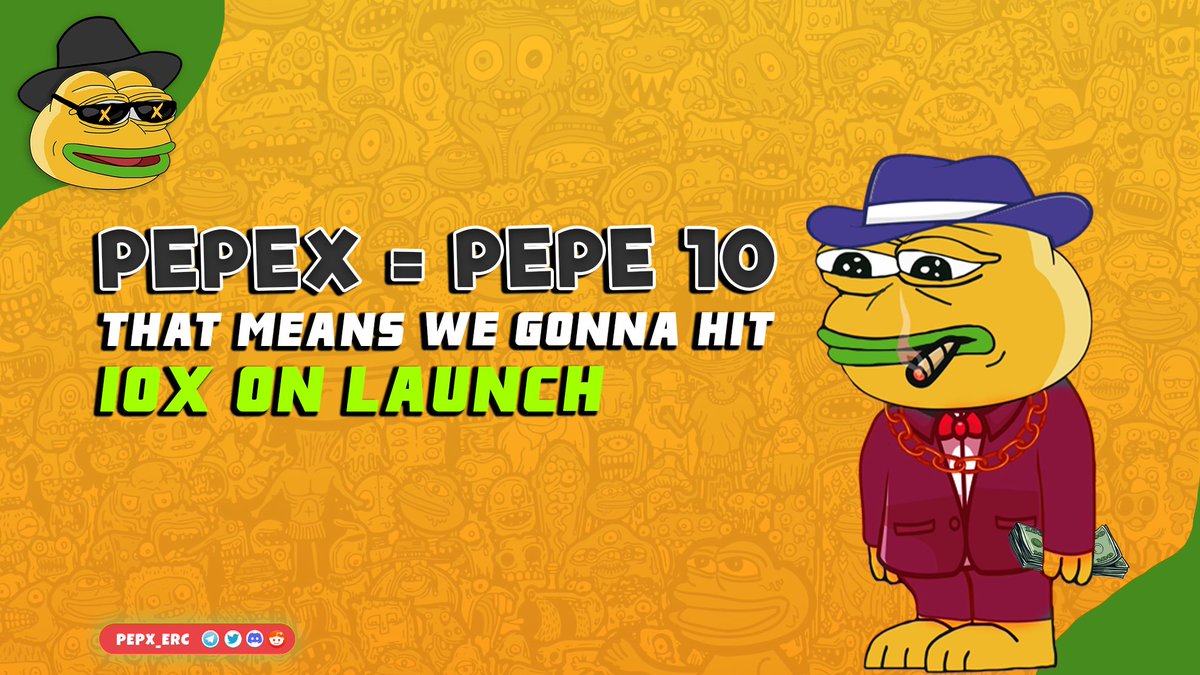PepX_ERC's tweet photo. Be a smart investor and hold PepeX not iPhoneX.

Be like PepeX🐸 

Web: https://t.co/Rm8RHogVtC https://t.co/amLHZjFvQl