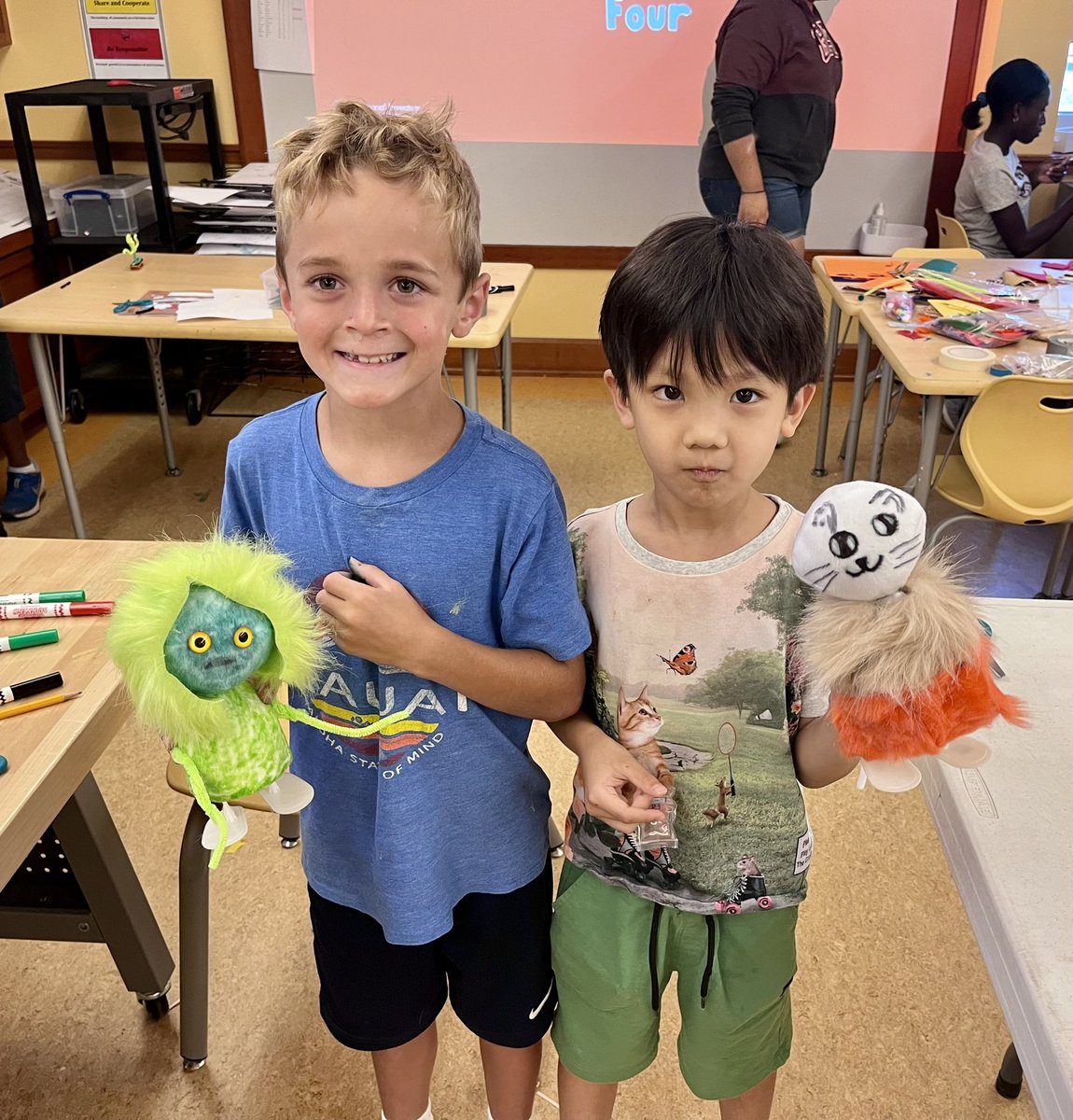 rikdugan's tweet photo. #think #imagine and #create @CampInvention @PrincetonAcadSH #summer - awesome! https://t.co/gm1vM9AoLv
