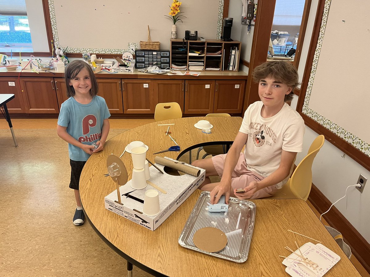 rikdugan's tweet photo. #think #imagine and #create @CampInvention @PrincetonAcadSH #summer - awesome! https://t.co/gm1vM9AoLv