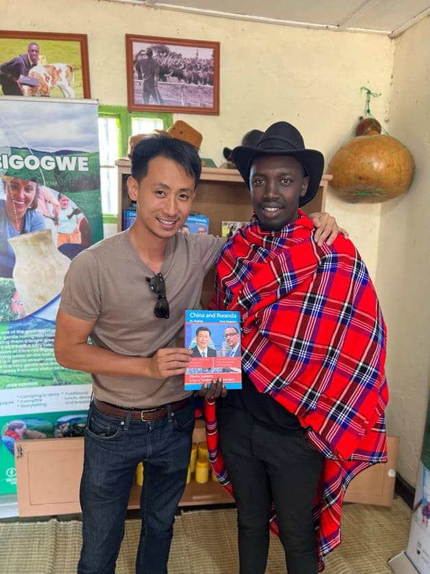 The first Chinese to visit Bigogwe.

China and Rwanda 🇨🇳🇷🇼❤️