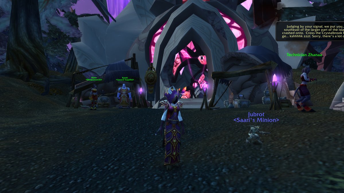 Laeleiweyn's tweet photo. Just me and my demon hanging out in Ammen Vale. :D https://t.co/l4uHPrHCzg