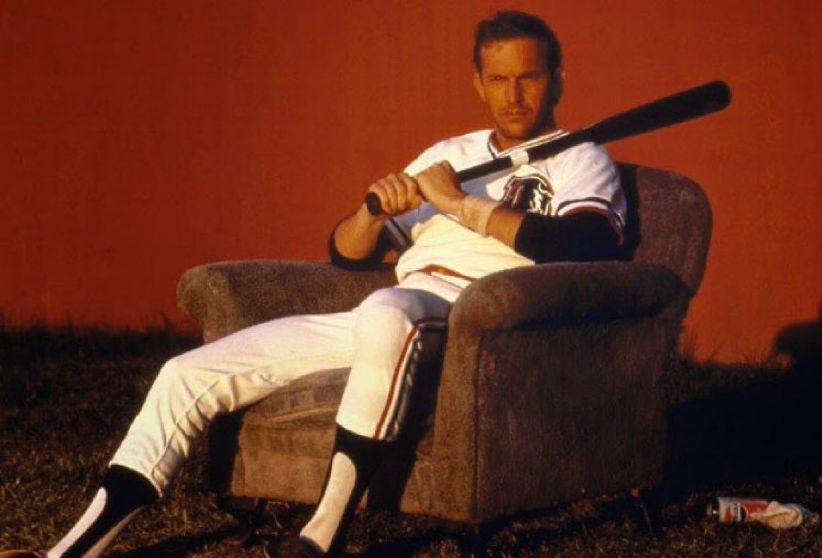 Ok, seriously, how the hell did Crash Davis not make it in the show? Great power, called a hell of a game behind the dish, plus intangibles, grounded in reality, solid lover. I call bullshit.