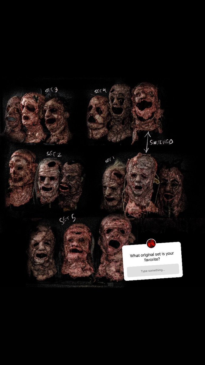 hideffx's tweet photo. These are all 100% originals…No copies exist! Perfect for your band or horror movie! 

#indiemovie #metalband #horrormasks #HorrorCommunity #producers #directors #slasher https://t.co/hCZ8khtslj