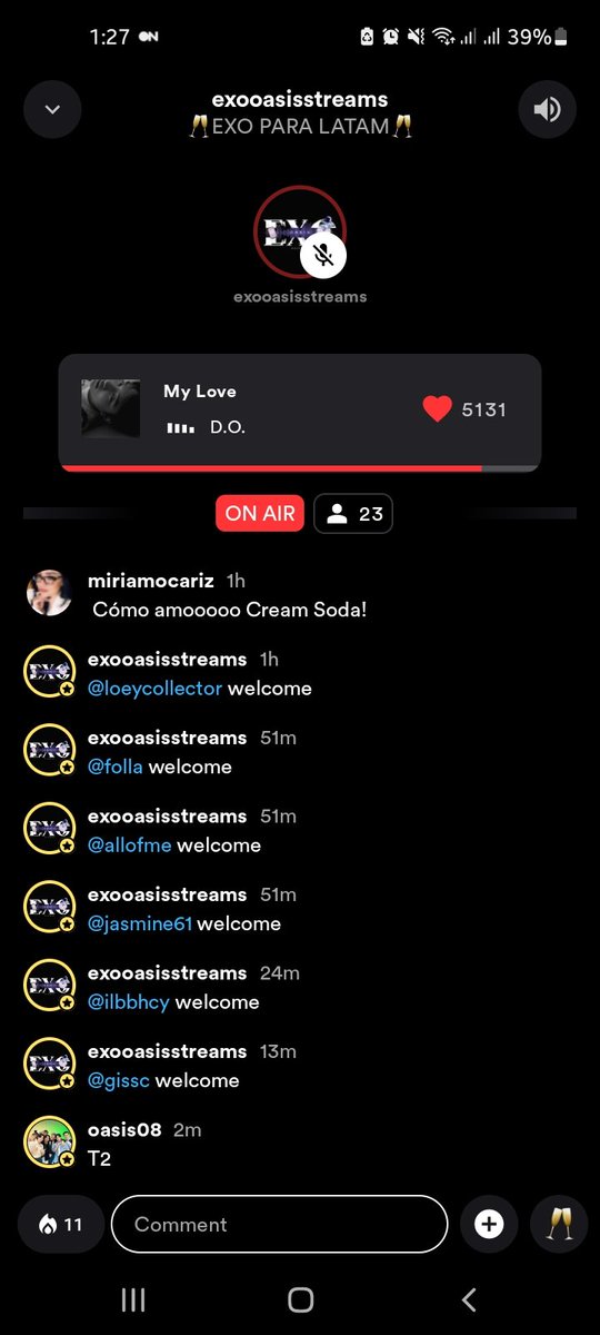 eri_XO9's tweet photo. @mcl_zkdl @OasisRSV @weareoneEXO TEAM EXO'OASIS 08 
EVIDENCIA DE STATIONHEAD 
TURNO 2 
KST: 4:00 AM - 10:00 AM 
HORA LOCAL: 1 PM-7PM
NICARAGUA
#EXO #엑소 
@weareoneEXO 
#EXO_EXIST 
#EXO_CreamSoda 
#CreamSoda https://t.co/yckCI0nkTl