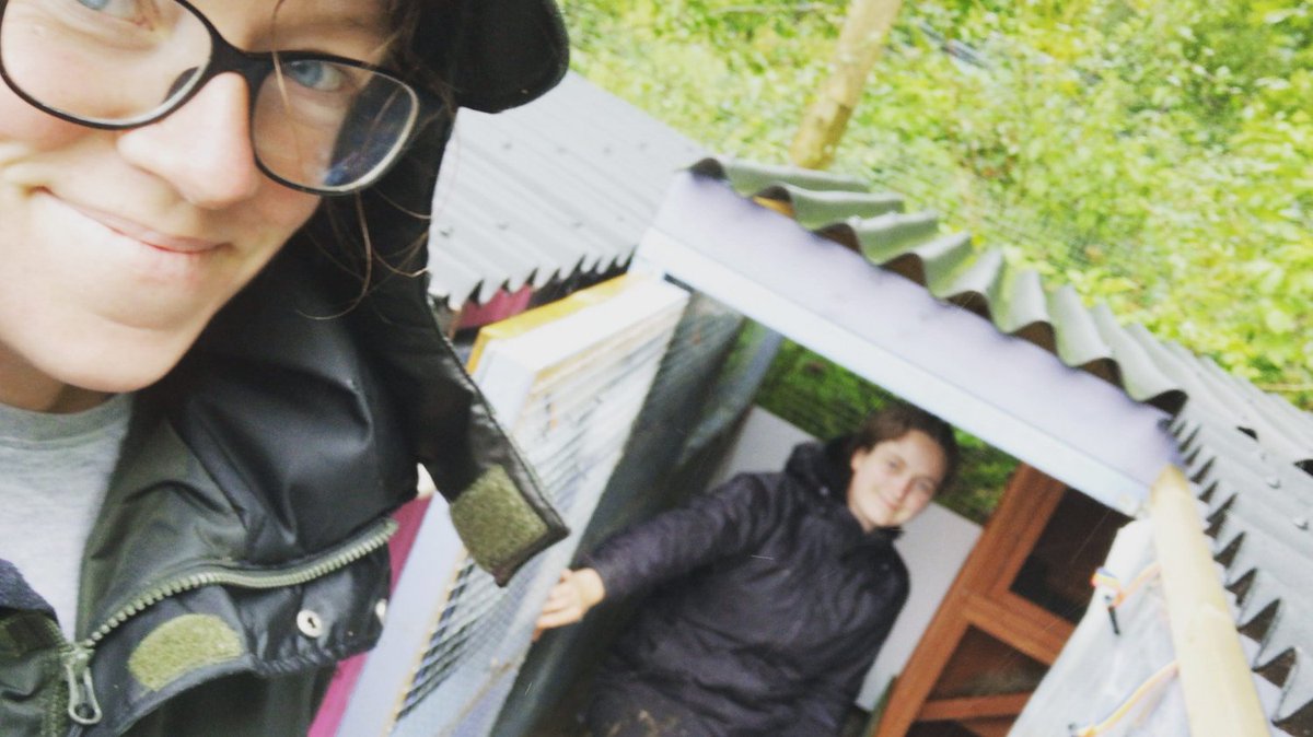 Even in the pouring rain we are out cleaning the buns, it was an exceptionally rainy one on Monday! Even coats didn't stand up to the weather 🌧️🌧️🌧️