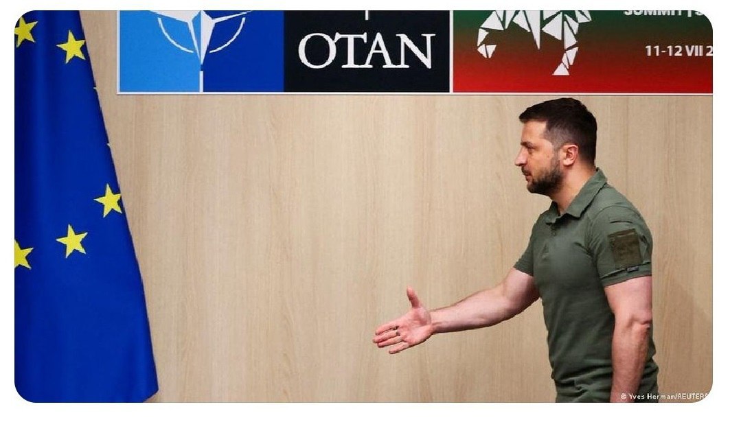 The first footage of Zelensky's dementia at the summit in Vilnius appeared on the network.