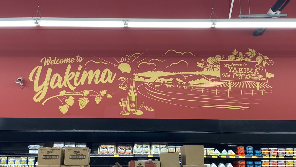 highupperleft's tweet image. 5: Grocery Outlet Yakima