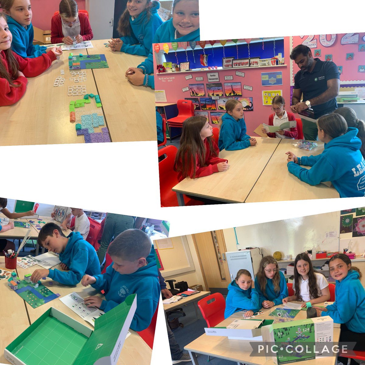 llwyncrwn's tweet photo. Thank you to Adeel from @EnconConstruct and Jonathan from @NewyddHousing for running the ArcKit workshop today! Our year 6 really enjoyed the challenge! https://t.co/AGiW5RK8eZ
