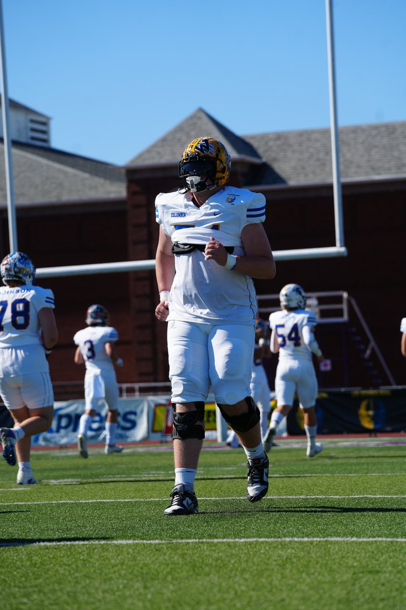 jace71eveland's tweet photo. Had a great time at the @LesSchwabBowl! Was an honor to compete with the best across the state once again. I started on the OL and let up no sacks, tfl, or tackles. Can’t say I haven’t proven myself against strong competition anymore. 
@JordanJ_ @BrandonHuffman @coachwasche https://t.co/i6Vjoy3gr7