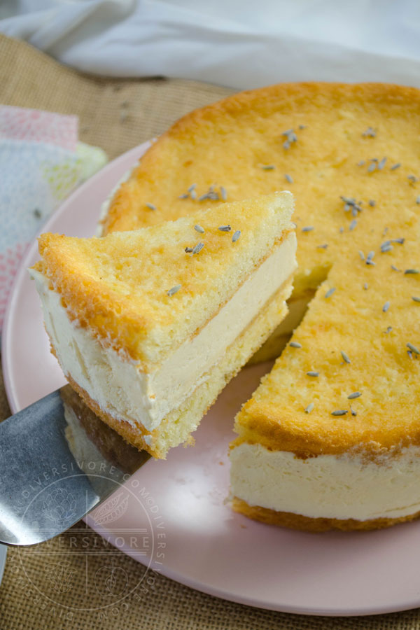 diversivore's tweet image. Lemon, Lavender &amp;amp; Honey Semifreddo Cake - Bright, delicious, and entirely made from scratch, this beautiful and refreshing dessert takes ice cream cake to a whole other level. #Sponsored by @BCeggs #dessert #bakingfromscratch 
bit.ly/SemifreddoCake