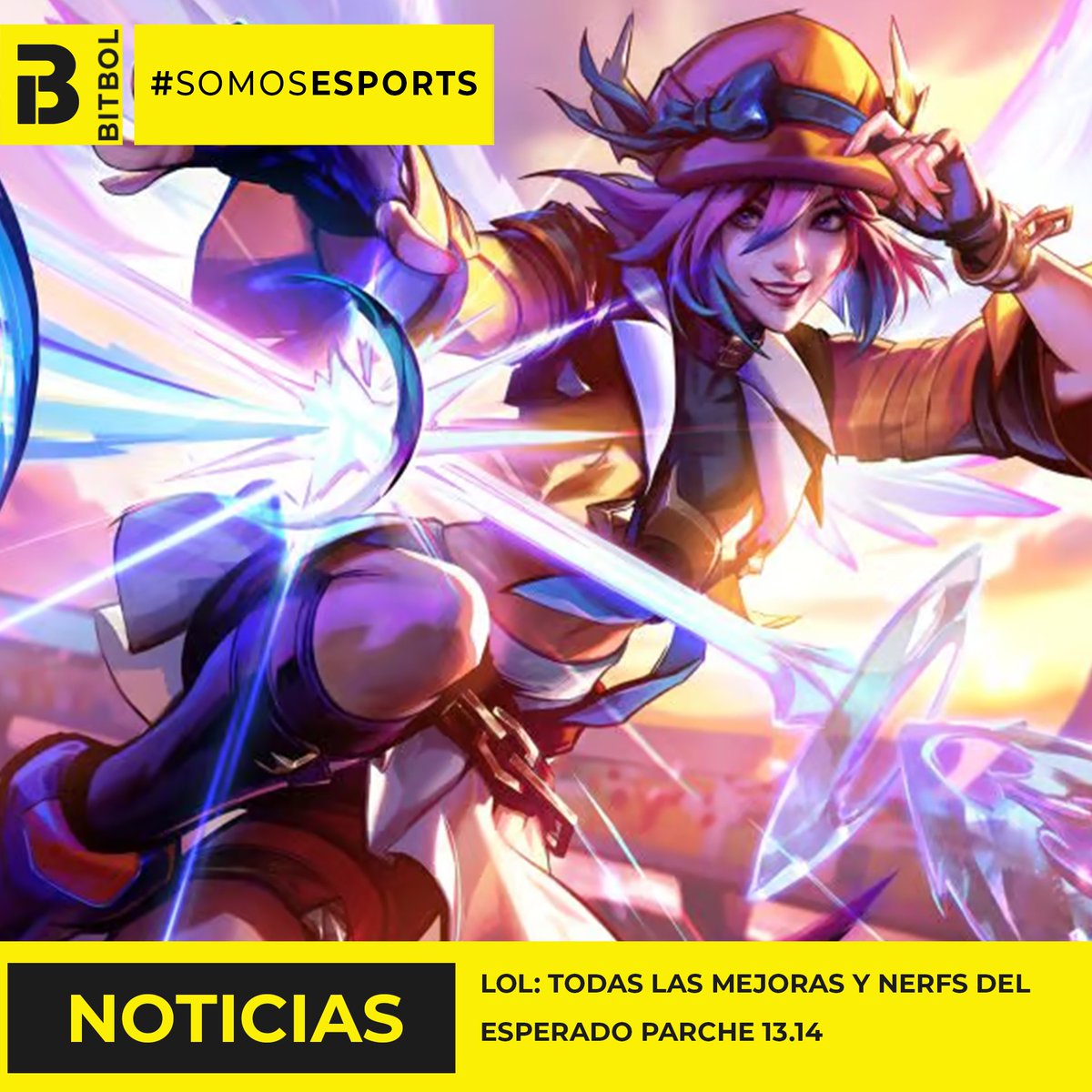 BitbolLatam's tweet photo. #esports |  #LeagueOfLegends          

 LoL: Todas las mejoras y nerfs del esperado parche 13.14

👉La versión 13.14 de League of Legends trae un nuevo campeón, un modo arena del juego y muchas más novedades.

Nota completa : https://t.co/k4ZX2YaLTe https://t.co/7mdR81xWUK