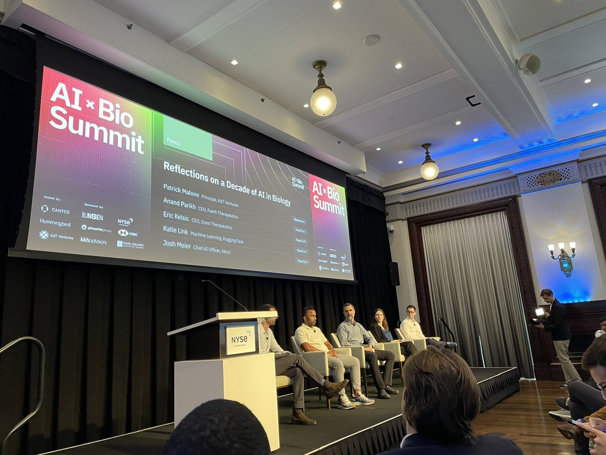 Cantos (@cantos) on Twitter photo Our own <a href="/ameekapadia/">Amee Kapadia</a> is on Wall Street today co-hosting the inaugural AI+Bio Summit with our friends at <a href="/HummingbirdVC/">Hummingbird Ventures</a> <a href="/KdT_Ventures/">KdT Ventures</a> & <a href="/NYSE/">NYSE 🏛</a>! Our own <a href="/ameekapadia/">Amee Kapadia</a> is on Wall Street today co-hosting the inaugural AI+Bio Summit with our friends at <a href="/HummingbirdVC/">Hummingbird Ventures</a> <a href="/KdT_Ventures/">KdT Ventures</a> & <a href="/NYSE/">NYSE 🏛</a>!