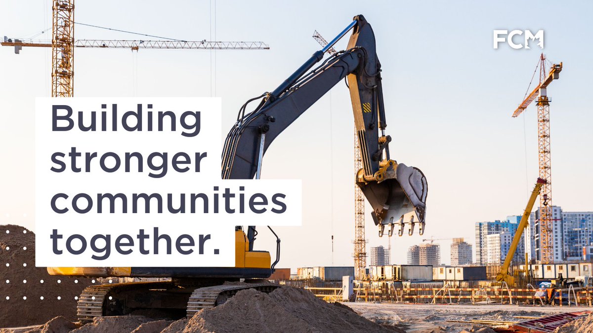 Municipalities own or oversee more than 60% of Canada’s public infrastructure, and are the closest order of government to the daily lives of Canadians. As the federal government prepares to share more details about the next generation of infrastructure in Canada, it is critical