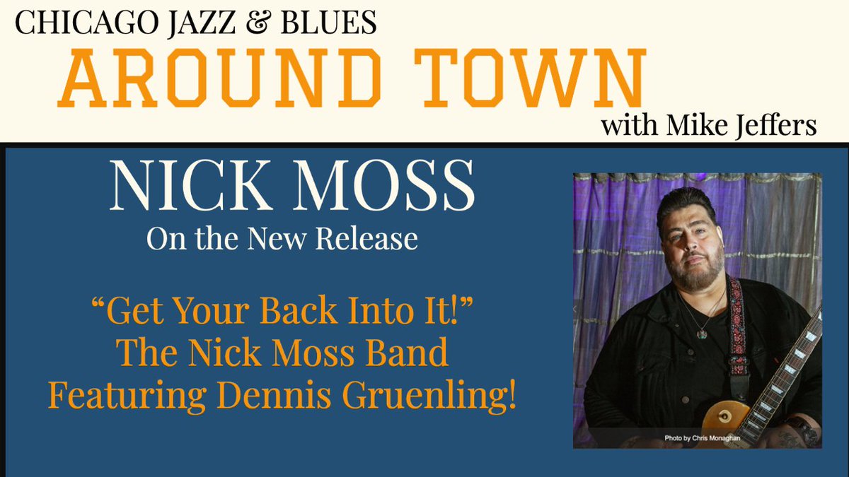Watch the new interview with @NickMossBand about their new recording 'Get Your Back Into It!' by The Nick Moss Band featuring Dennis Gruenling available July 14th on Alligator Records. Watch it here! youtu.be/LpEwhAry3is