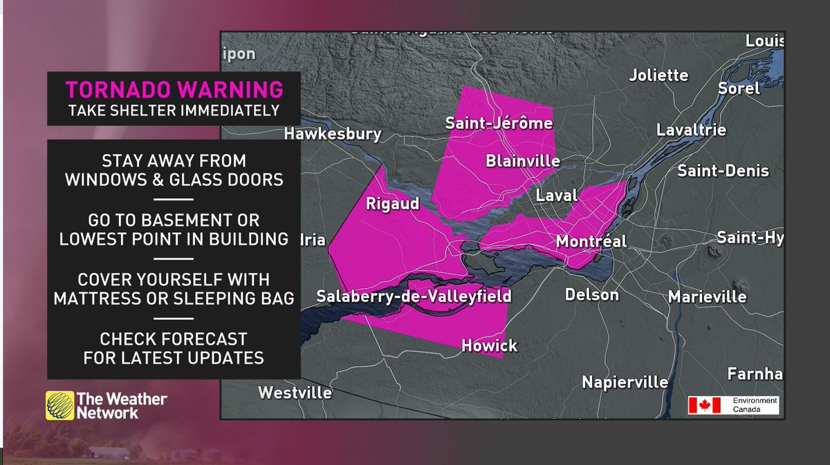 The Weather Network on Twitter "An additional TORNADO WARNING has been