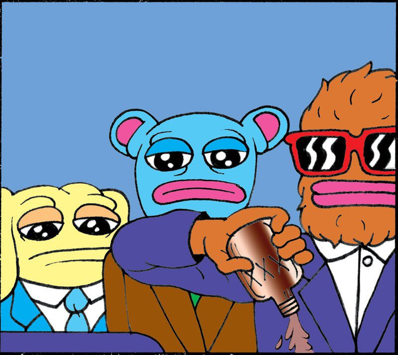 Pouring one out for all the dead homies who faded $WOLF <a href="/LandWolfToken/">LandWolf</a>