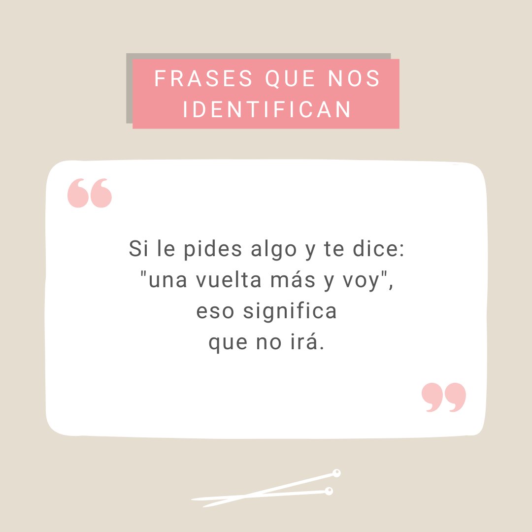 tejerconlucila's tweet photo. 💙 ¡Feliz día para ti que amas tejer! 💙
Hoy es el Día de la Tejedora en Argentina, y queremos hacer extensivo nuestro saludo a toda esta comunidad.
¿Te gustaron las frases?
¿Cuál otra agregarías?

#tejerfacil #tejerbien #knitting #tricotar #tejerconlucila #Efemerides #Argentina https://t.co/I1uUFqAgLB