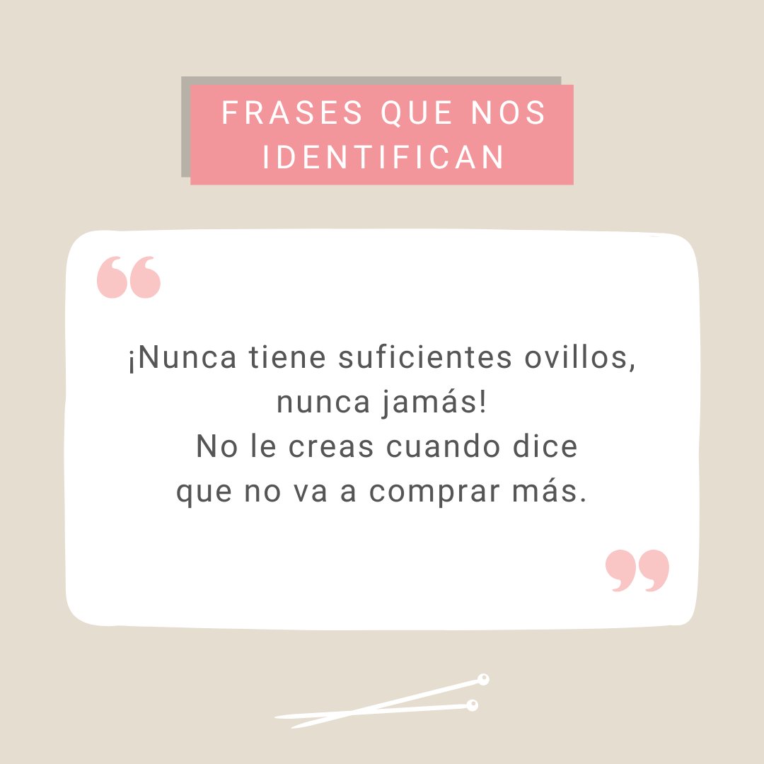 tejerconlucila's tweet photo. 💙 ¡Feliz día para ti que amas tejer! 💙
Hoy es el Día de la Tejedora en Argentina, y queremos hacer extensivo nuestro saludo a toda esta comunidad.
¿Te gustaron las frases?
¿Cuál otra agregarías?

#tejerfacil #tejerbien #knitting #tricotar #tejerconlucila #Efemerides #Argentina https://t.co/I1uUFqAgLB