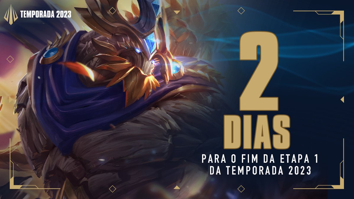 A Etapa 1 da Temporada Ranqueada 2023 - League of Legends