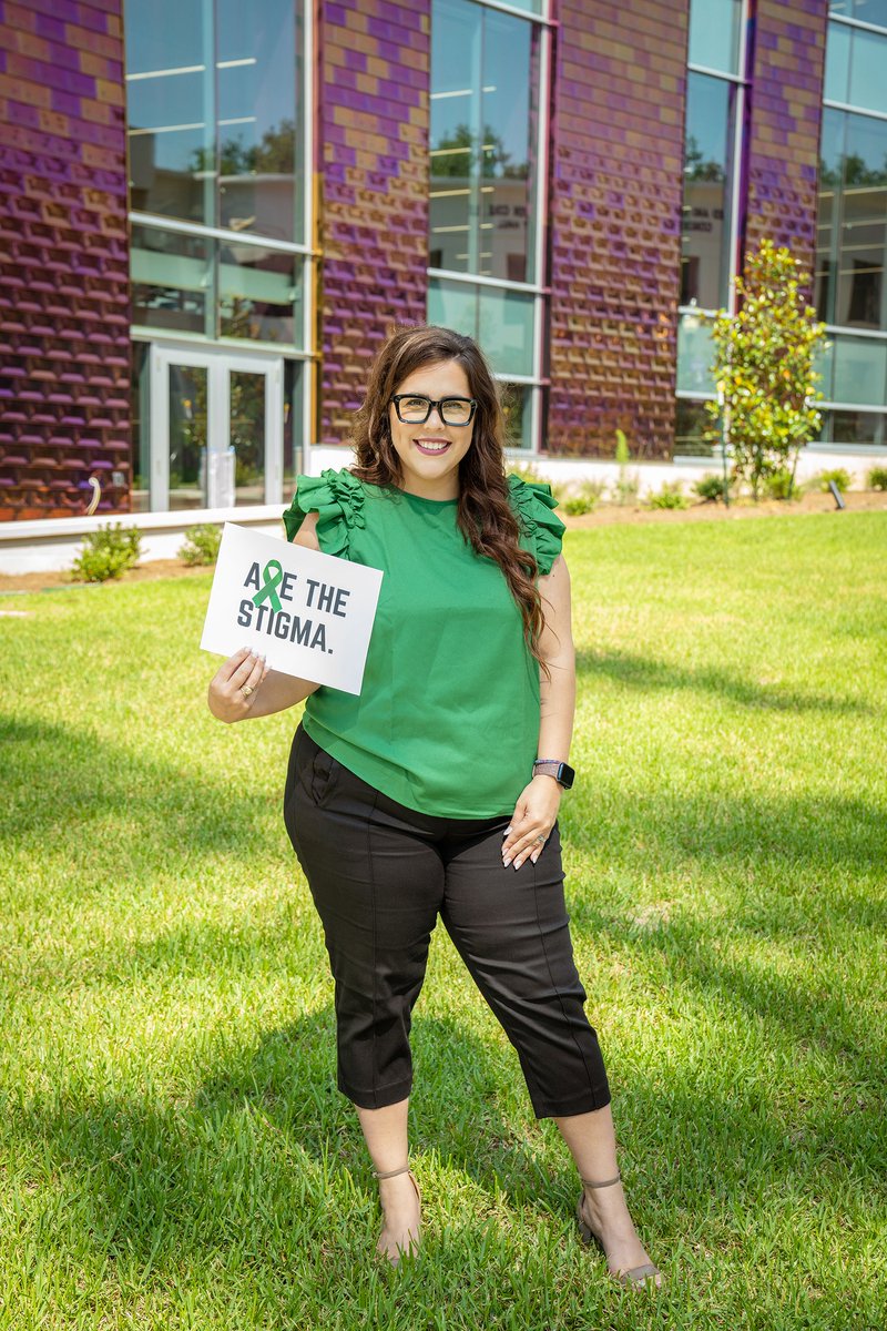 SFASU's tweet photo. Monica Loa, associate project director for SFA’s Center for Applied Research and Rural Innovation, is next up in our #AxeTheStigma series!
 
“I have a vast family history dealing with mental health, which has been a driving force for understanding that mental health does not look the same on everyone,” said Loa. “This increased my eagerness to make mental health a part of normal conversations. I believe everyone is touched by mental health, whether it be personal experience or helping a loved one through their journey.”
 
If you would like to discuss your mental health journey, you might enjoy Togetherall, an online community where you can share experiences in a safe, anonymous space. This free peer-to-peer mental health program is accessible to Lumberjacks from any device with an internet connection. Visit https://t.co/wLCZF8xrOf for more information.