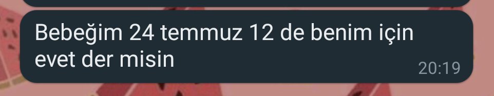 Aldığım nikah şahitliği teklifinin tatlılığına bakın.