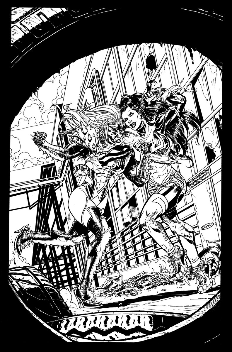 Scott_Cohn_Art's tweet photo. She-Hulk commission based of 2 redesigns I did. One of these days I'll color this mf'er. (2022)
#shehulk #RedesignWednesday https://t.co/z1gdyPFN2k
