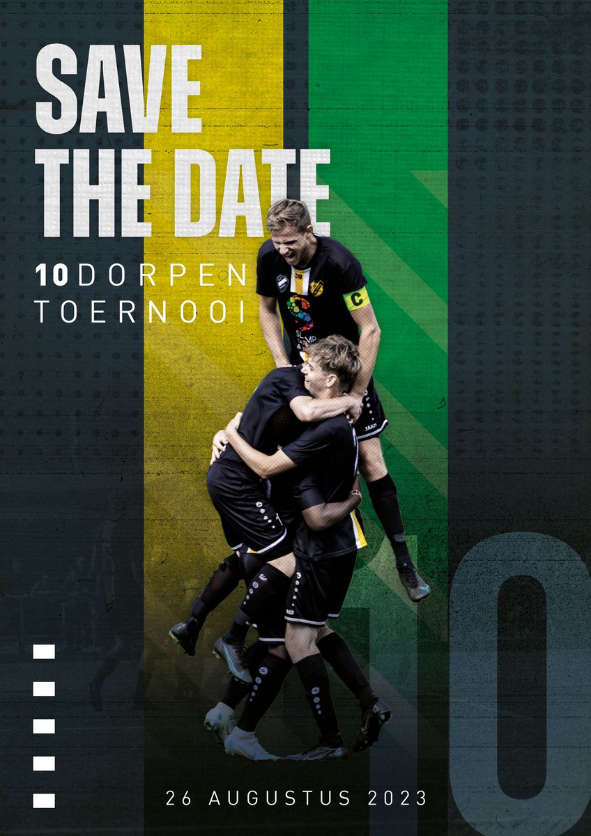 TDT 2023 - VV Tollebeek. 
Zaterdag 26 augustus staat het Tiendorpentoernooi weer op het programma. Creil-Bant heeft het toernooi de afgelopen twee keer gewonnen en mogen bij een volgende winst de wisselbeker houden! Lukt hen dat of gaat een ander team met de winst ervandoor?