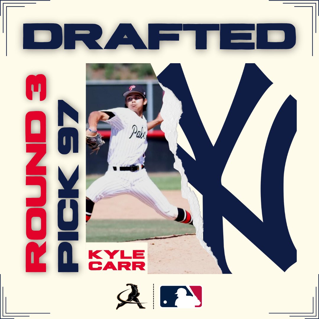 After going 12-1, with a 2.31 ERA, 111 strikeouts, and 19 walks in 78 innings this season there's no doubt why the Yankees picked <a href="/Kyle_I_Carr/">Kyle Carr</a> in the 3rd round. 😤

#TreadFam