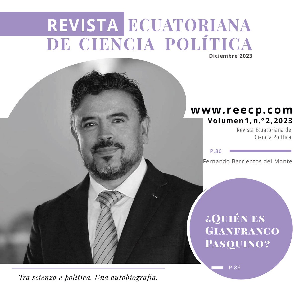 ¿Quién es Gianfranco Pasquino? ¿Por qué la autobiografía de un politólogo?

Lee la reseña completa de Fernado Barrientos en reecp.com
<a href="/SantiagoBasabeS/">@SantiagoBasabeS</a> <a href="/fbarrienmx/">Fernando Barrientos</a>