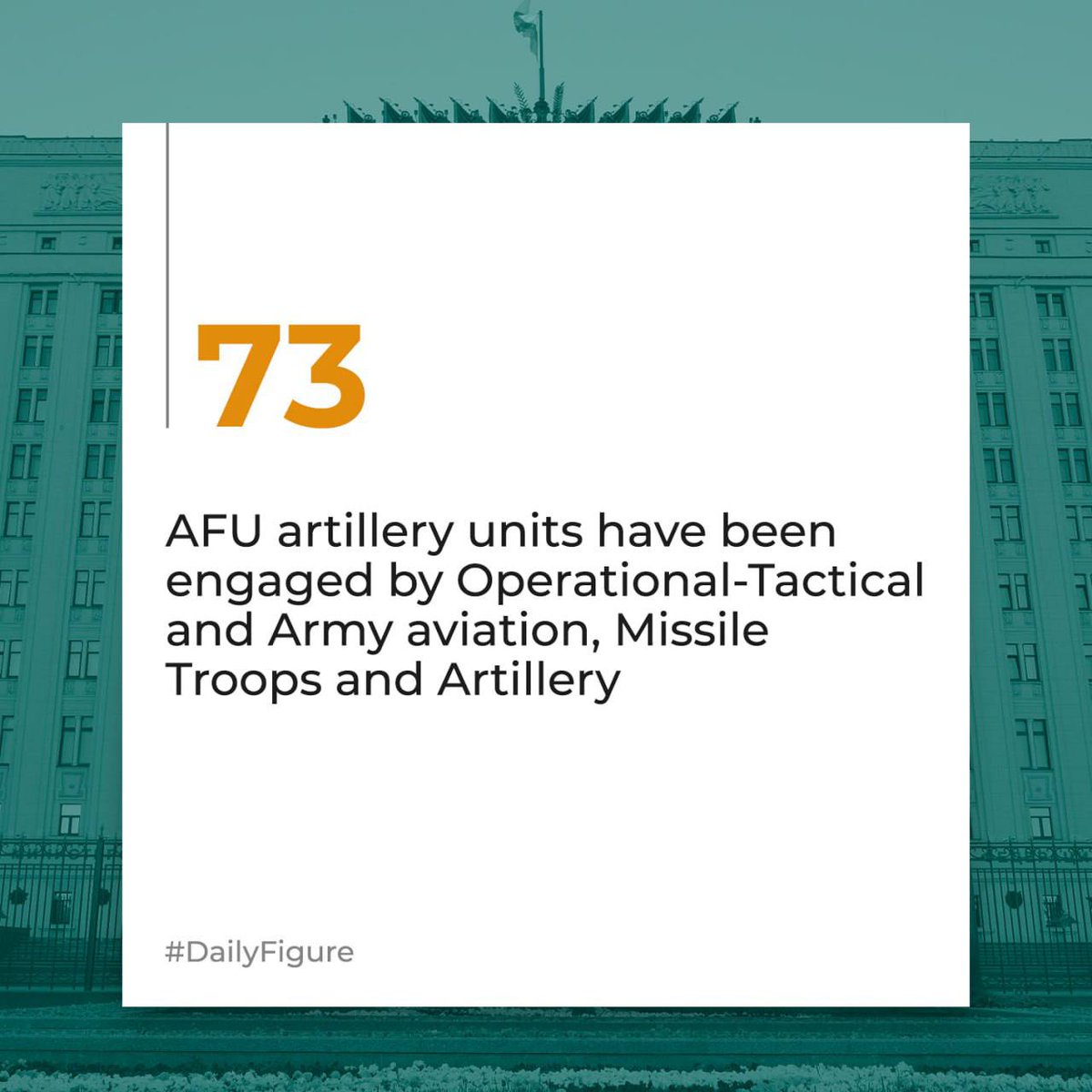 DailyWorld24's tweet photo. 📝🇷🇺⚔️🏴‍☠️🇺🇦🏴‍☠️⚔️#DailyFigure  #RussianDefenceMinistry  #MoD  #Russia

 Russian Defence Ministry https://t.co/CDUYVk093L