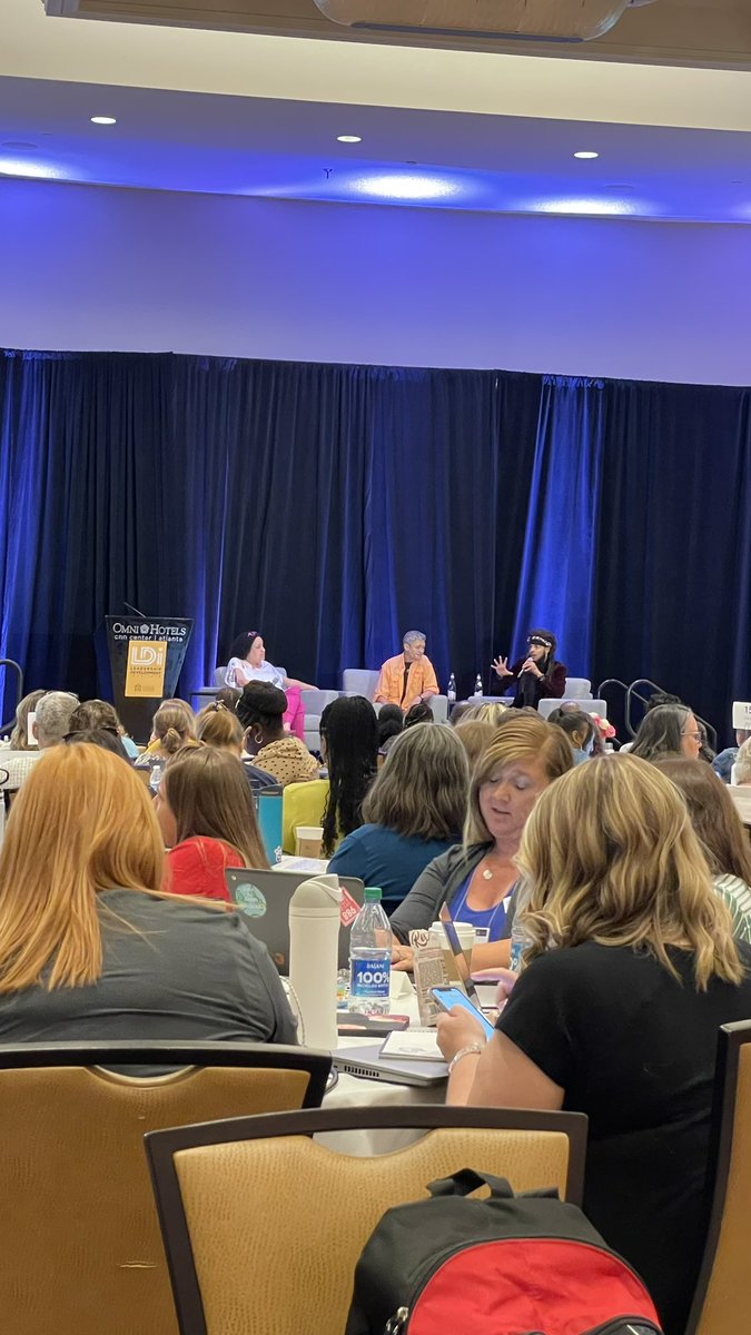 cscaMatthew's tweet photo. @LRossSchCnslr facilitating a thoughtful and fun conversation with @ChrisHeeterWILD and @Dee1music at @ASCAtweets #daldi23 https://t.co/JvVYSJDbJF