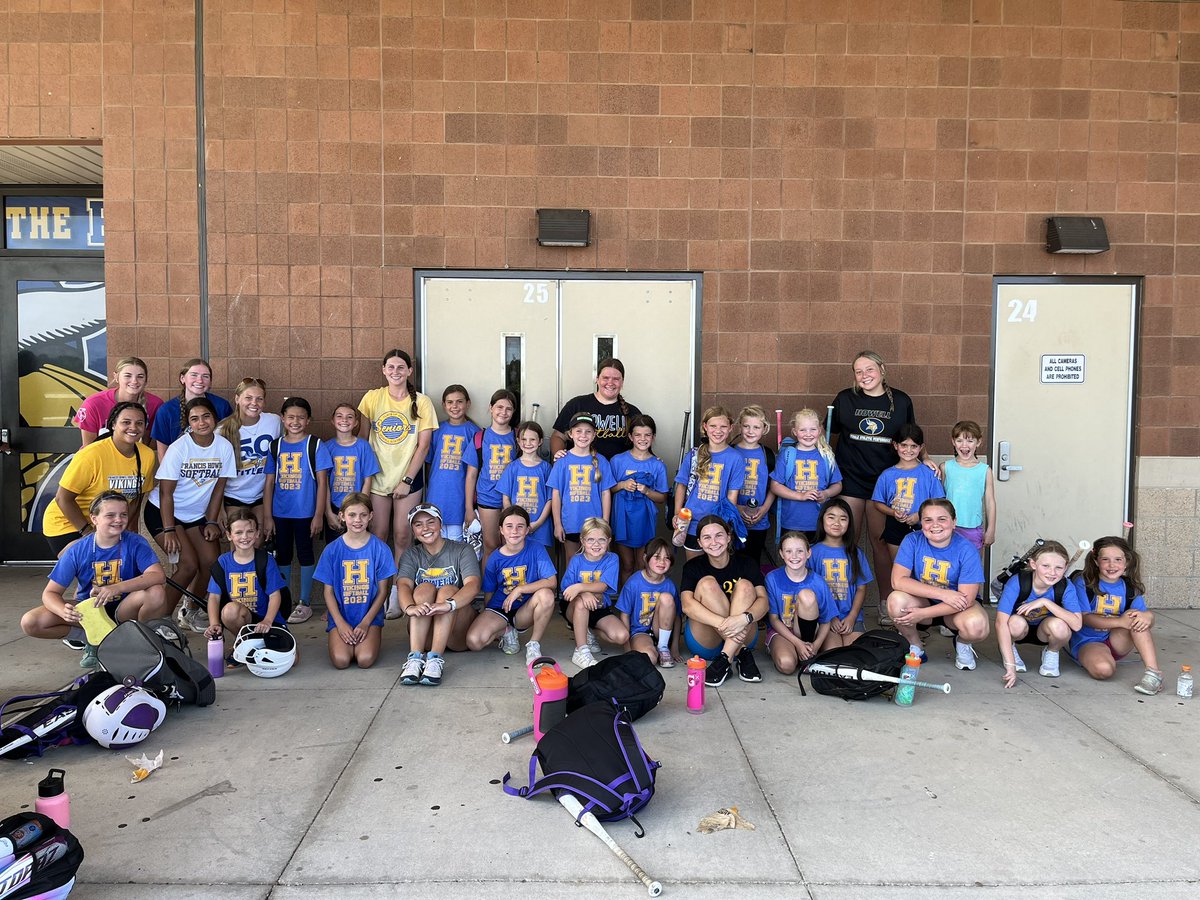 I had a great time this week helping with the little kids camp at Howell! Got the privilege of meeting some awesome kids and future Howell Vikings! <a href="/FHVikings/">Howell Vikings</a> <a href="/HowellSoftball/">Francis Howell Vikings Softball</a>