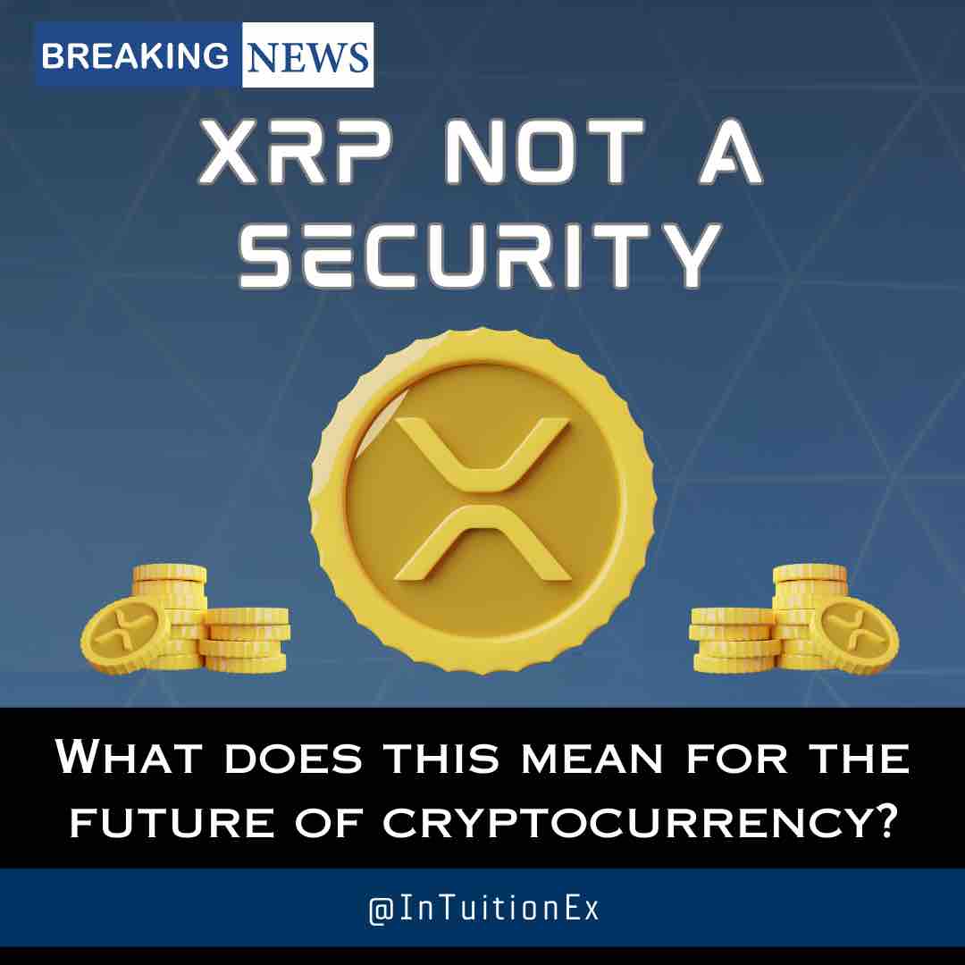 IntuitionEx's tweet photo. In the wake of the ruling, XRP’s price increased by over 100%! 📈

Are you excited about the future of XRP? 😃 Comment below!

#XRP #cryptocurrency #security #regulation #adoption #future #victory #excited https://t.co/1bu4GzLpgD
