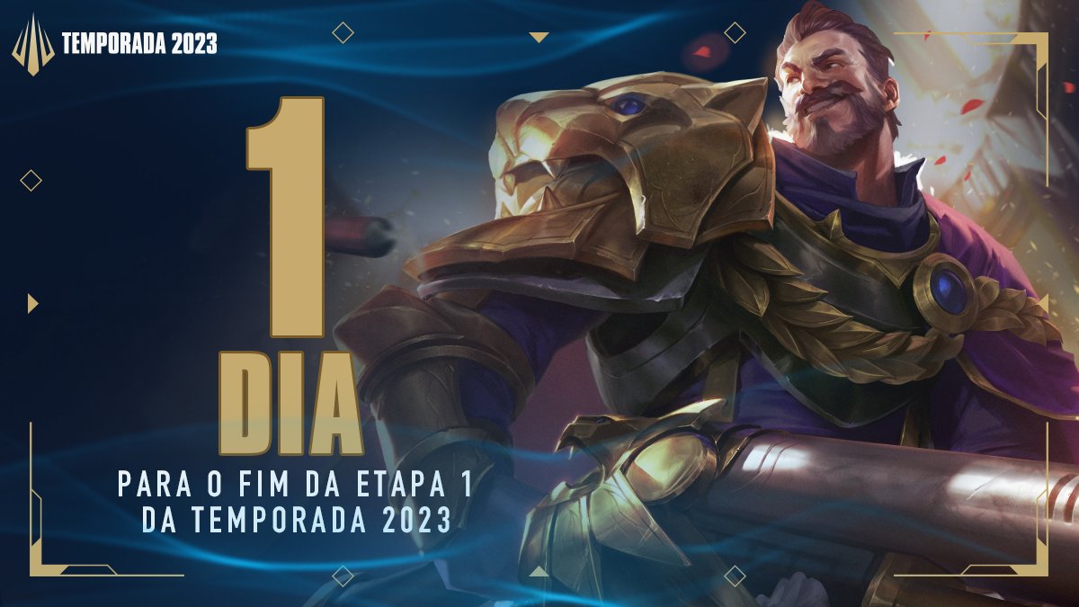 A Etapa 1 da Temporada Ranqueada 2023 - League of Legends