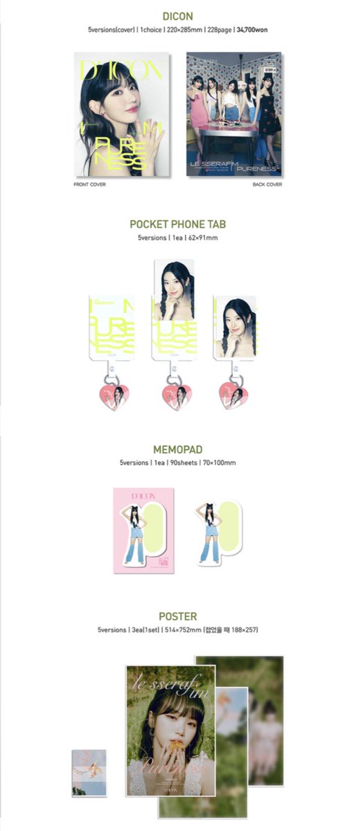 le sserafim go 🪴 [ #elusgo ]
— chaewon dicon

# pc haric tam icerik

# ilk once kr wh'a sonra trye kargolanacak

# 350₺, trye kargo + gumruk dahil degil

# siparisi girmek icin vaktimiz var, odeme icin vakit var yani

chaewon a ver ☑️
chaewon b ver ☑️
