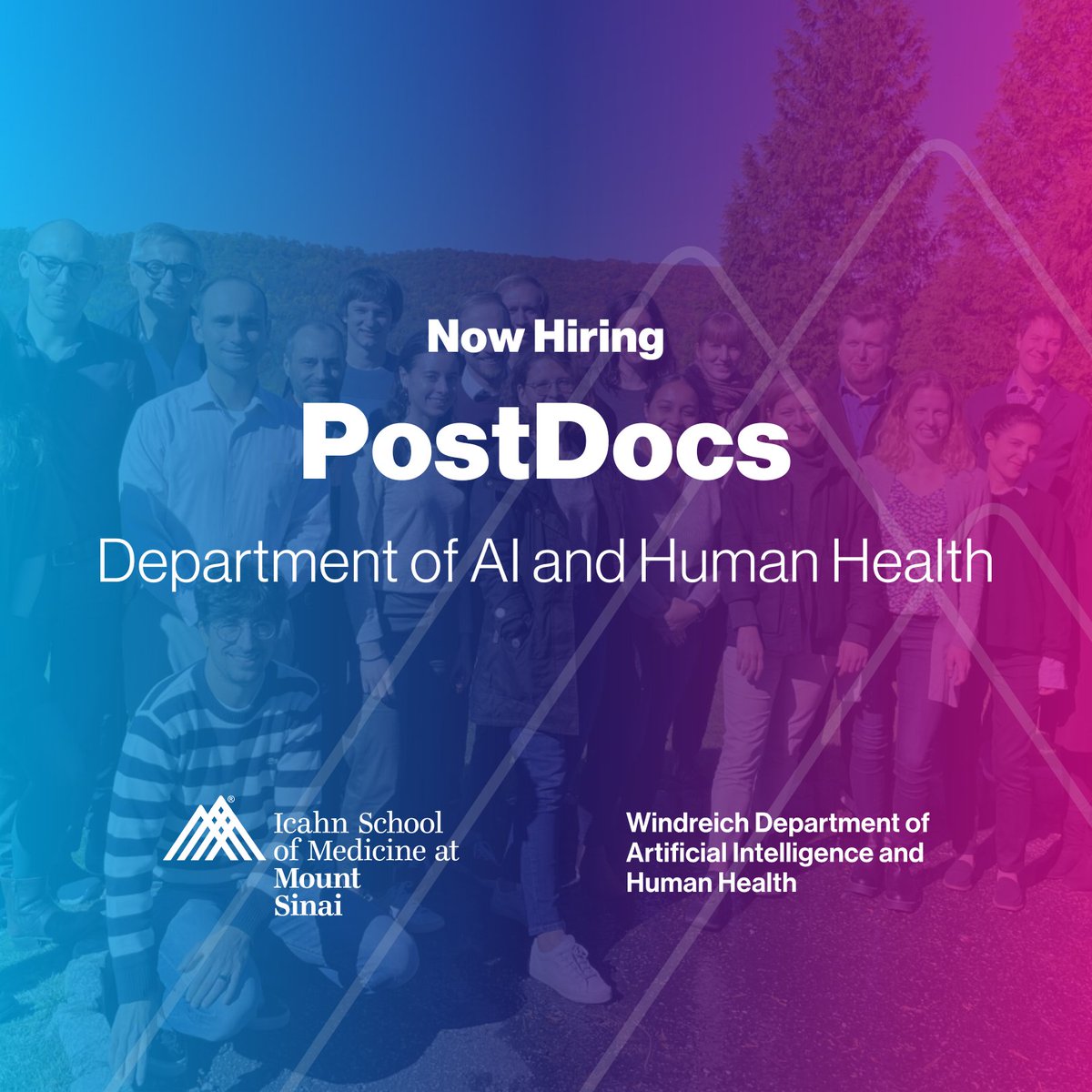 AI and Human Health at Mount Sinai tweet media