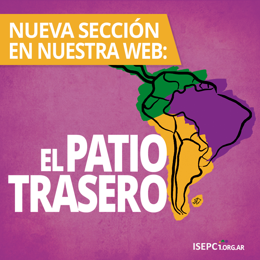 IsepciNacional's tweet photo. EL PATIO TRASERO 🌎

📢¡Presentamos la nueva sección de nuestra web!

💻El patio trasero es un espacio de reflexión desde una perspectiva latinoamericana, donde se analizan hechos, procesos e influencias de nuestro continente.

🧵👇Mirá y enterate de todo

https://t.co/wuY2xEewkd https://t.co/PTz1pvNzCT