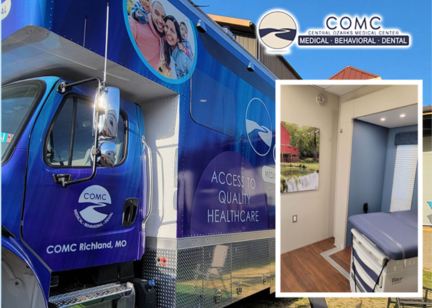 Bringing healthcare to your doorstep! 🚑 #COMCMobileUnits break barriers by delivering comprehensive care to rural communities.

centralozarks.org
#HealthClinic #LakeoftheOzarks #HealthcareOnWheels #MissouriHealth