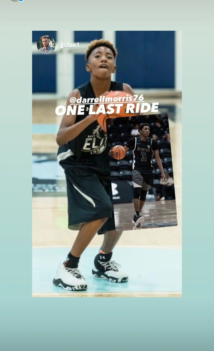 It has been a long, fun journey, Nahtee Morris has 1 more year left of high school basketball, and this one is going to be EPIC. Don't miss it, #westranch #westcoastelite