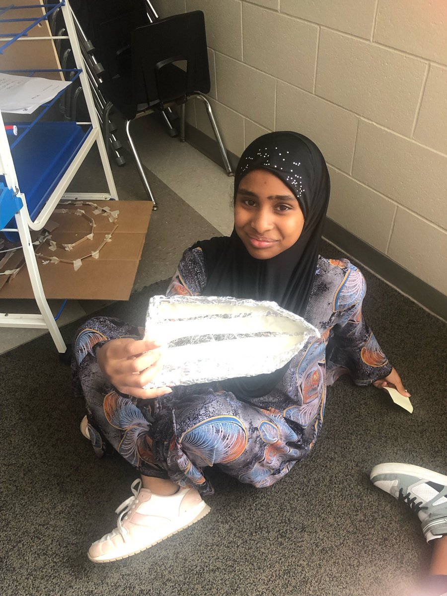 MsBabic's tweet photo. Getting ready to test our foil boats/rafts…which one will hold the most marbles and how many??? #camplingo
#GECDSBSLP2023
@dammgirl21 @MsBaic @gecdsbpro @BegleySLP2023 #GECDSBSLP2023 #camplingo https://t.co/o0UzvnSEnV