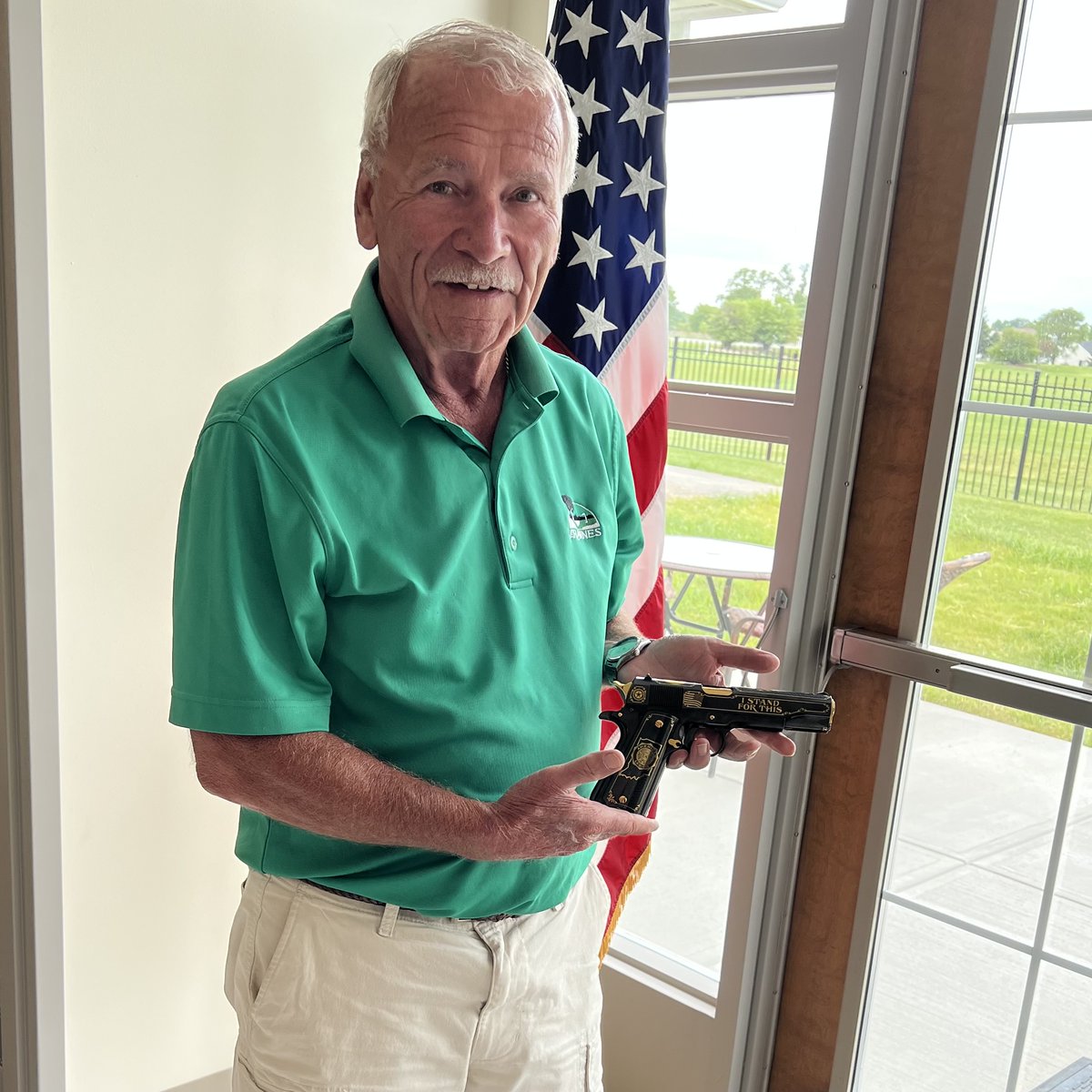 Congratulations to Ken Combs for winning an engraved American Legion 1911 pistol at the Dept. Convention Gun raffle and to the sweepstakes winners!
indianalegion.org/post/departmen…