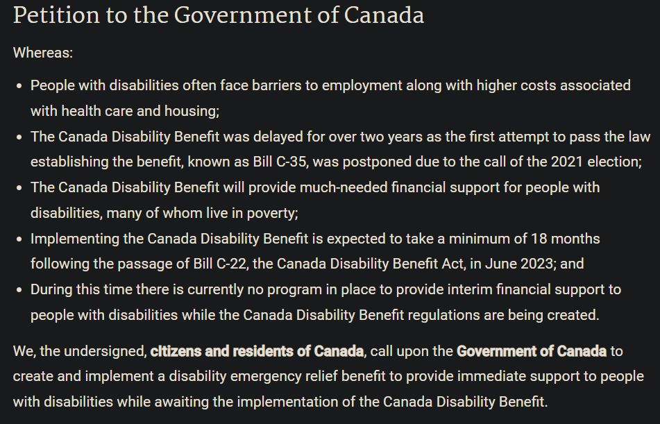 ODSP ActionCoalition tweet media