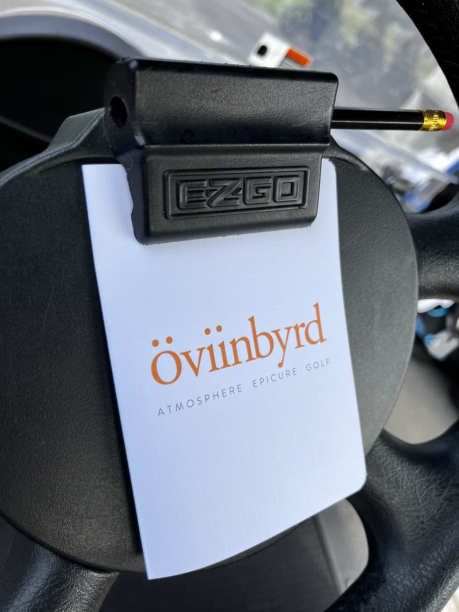 Thank you <a href="/TomMcBroom/">Tom McBroom</a> for hosting me &amp; my fellow golf scribes yesterday at Oviinbyrd. What a special place &amp; gorgeous property. Everywhere you turn is a postcard. Design is fun &amp; challenging and incorporates the Muskoka beauty into every shot &amp; hole. #grateful #golf