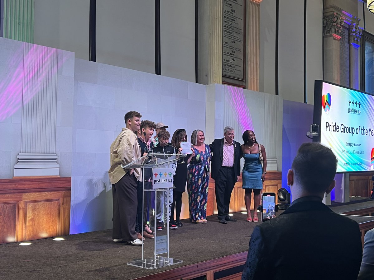 The <a href="/CottinghamTrust/">Paul Cottingham Trust</a> is so pleased to be able to attend the <a href="/JustLikeUsUK/">Just Like Us</a> awards and to support such an important organisation that does to amazing work in schools. Congrats to all of the v well deserved winners