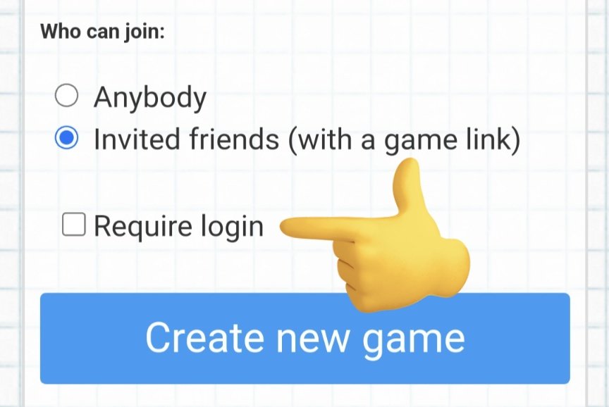 HonzapCZ's tweet photo. 13 July 2023 
📣 Big news! Introducing an amazing update to our game: You can now restrict access to registered players only! Enhanced security and a better community experience. Join us and enjoy the game with fantastic people! 💪🔒 #scattergories #registeredplayers #security https://t.co/UL5R2mzedL