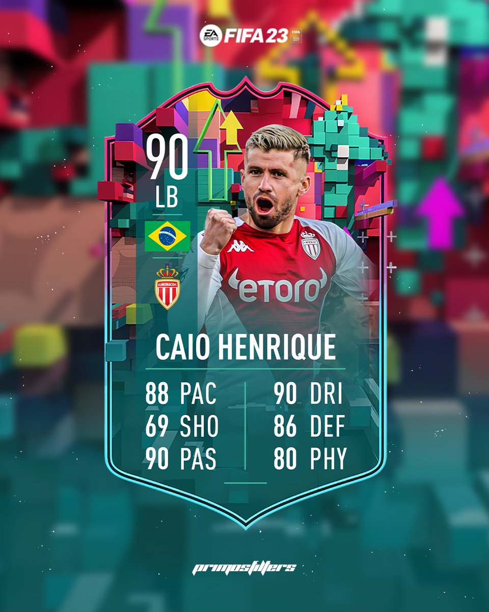 🚨 Caio Henrique 🇧🇷 is coming as LEVEL UP Team 2!

Stats are prediction.✍️

Follow <a href="/primosfilters/">Primo</a> for more leaks!
#FIFA23 #fifa23leaks