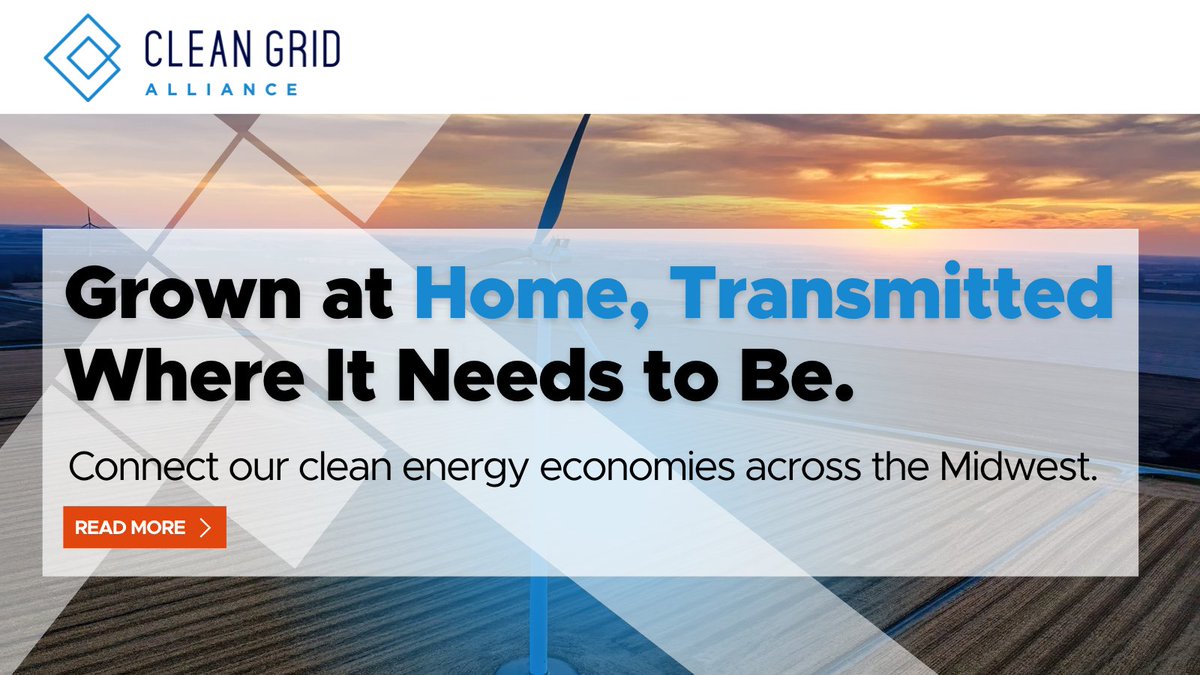 It's #ReliabilityThursday! Expanded #transmission lines will energize the Midwest with increased #gridreliability, lower bills, create more jobs, and fewer outages. It’s time to modernize our grid.