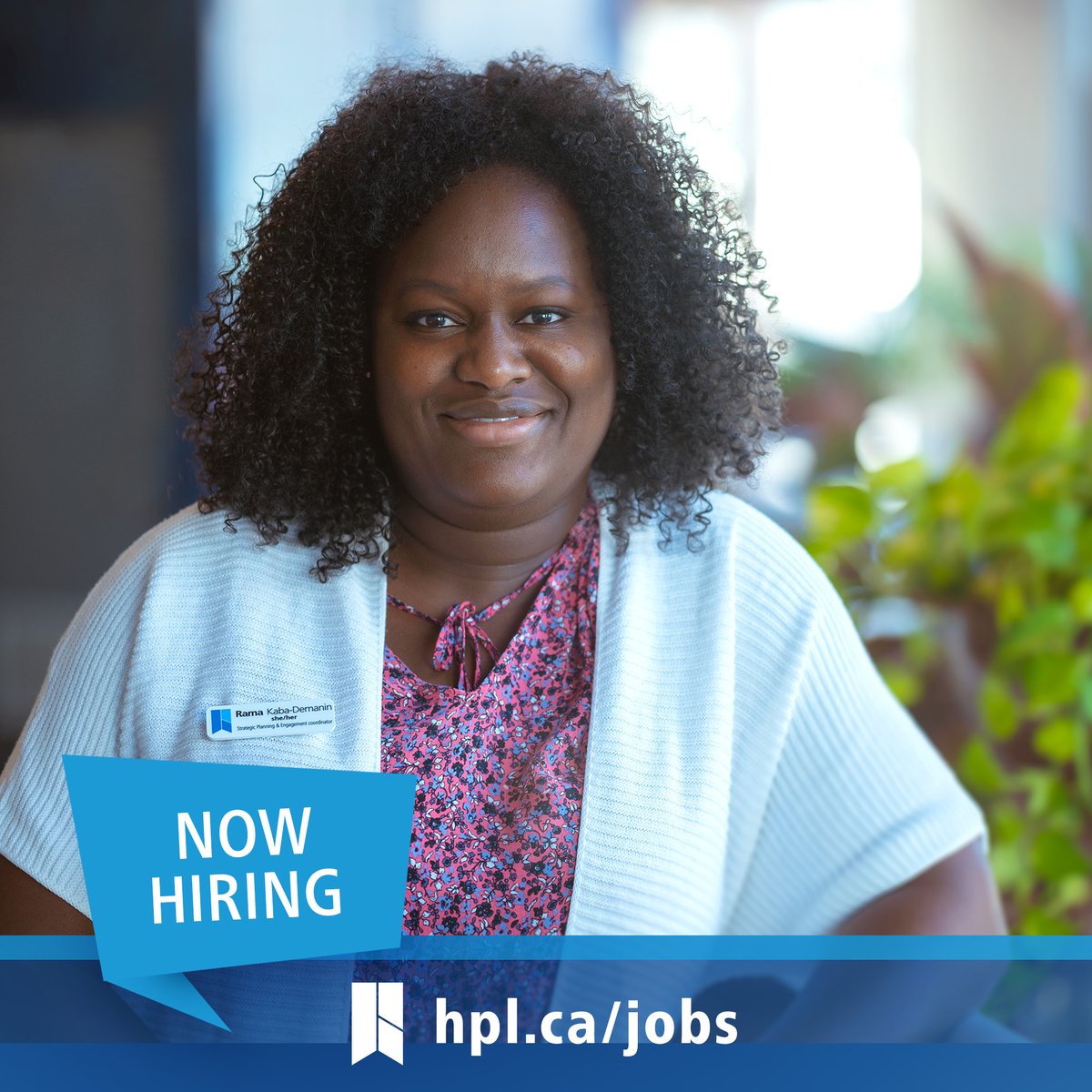 HamiltonLibrary's tweet photo. Looking for a part-time role? HPL is hiring for a part-time Library Page for the Central Library. Apply before or on Thursday, July 19. More details can be found at https://t.co/0bWtvUcSkP.
#HamOnt #careers #libraryjobs #libraryland #hiring https://t.co/J137ATeLo4