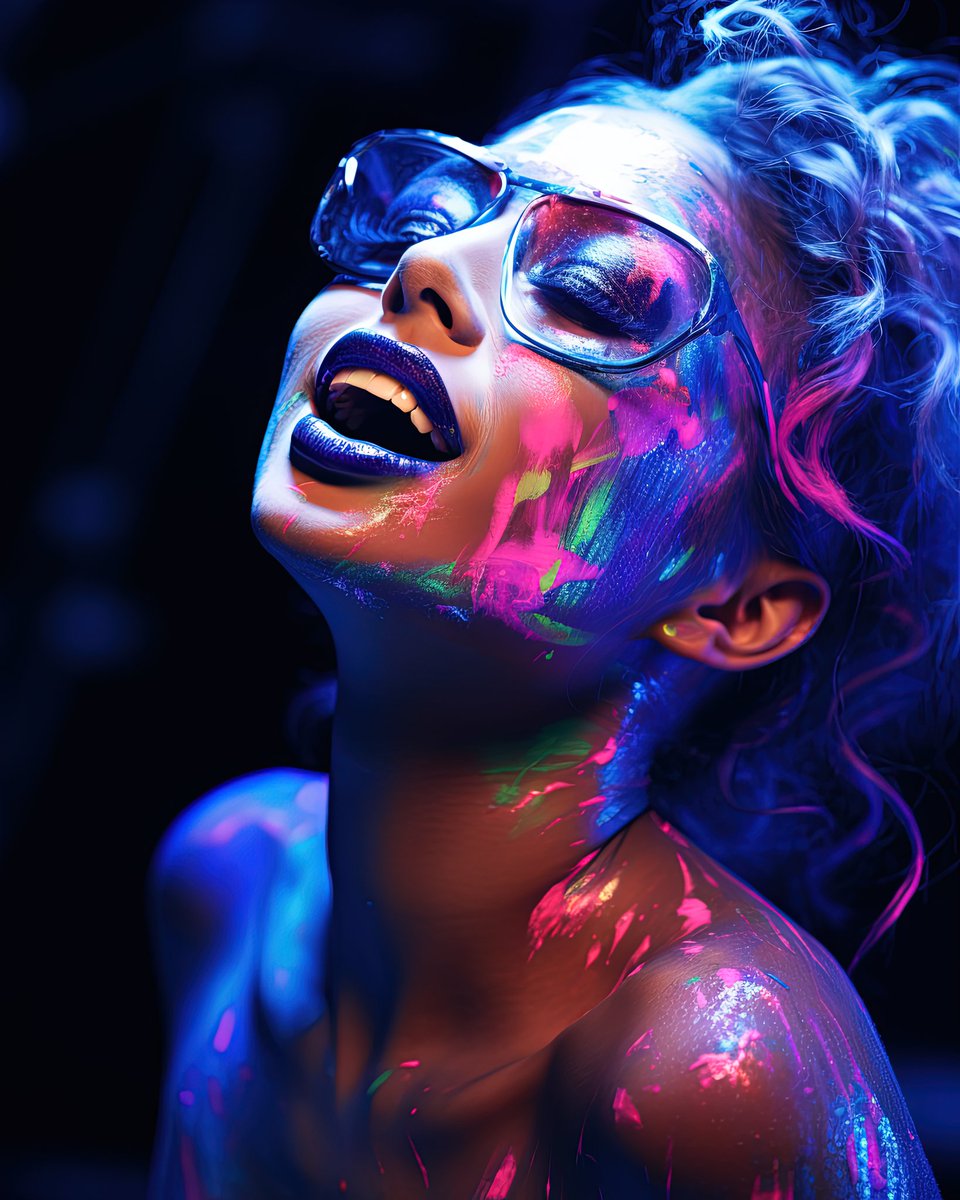 KrazySlothian's tweet photo. https://t.co/2ltkSASPeW 

See the full series on Instagram

#midjourney #MidjourneyAI #AIart #AIArtwork #aiartcommunity #ultraviolet #blacklight https://t.co/ROVKgI1B2w